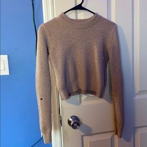 Cropped sweater